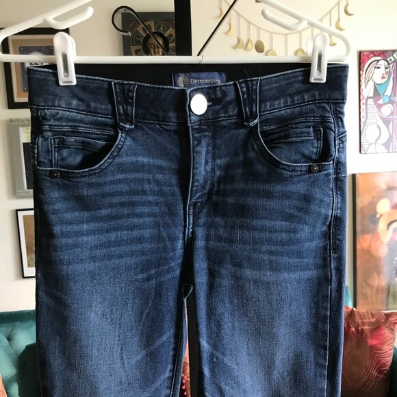 DEMOCRACY size 2 Stretch Denim "Ab" Solution Skinny Ankle Jeans - Picture 2 of 4